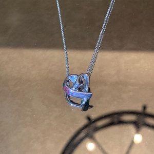 Tiffany’s Paloma Picasso loving heart necklace